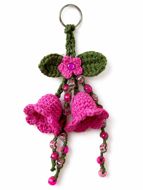 Llaveros Tulipanes- Hecho a mano